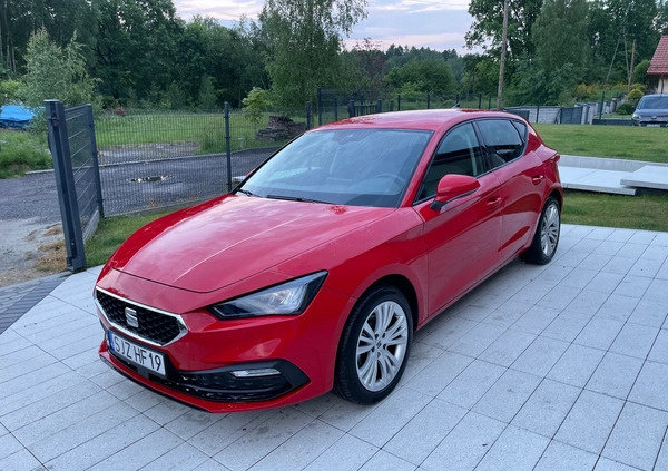 Seat Leon cena 68900 przebieg: 11000, rok produkcji 2021 z Barlinek małe 79